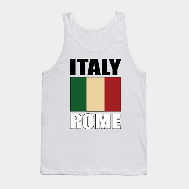 Flag of Italy Tank Top by KewaleeTee